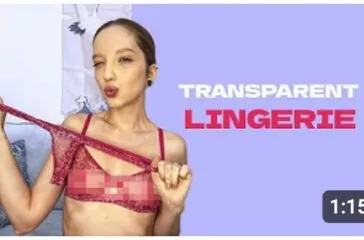 sweet nikki transparent panties try on haul