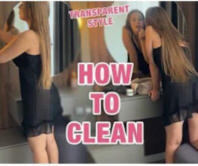 Olivia nox transparent dress cleaning